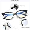 Fullwosing Cat-Eye Glasses for Myopia (-0.5 to -6.0), Lightweight Women's Glasses, White, -4.50 view 4