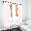 Kioldoq Cartoon Animal Blackout Curtains, 2-Piece Set, Clouds and Moon, 183 x 117 cm view 3