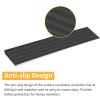 Self-Adhesive Rubber Door Threshold Ramp, 7.5 cm x 1.5 cm x 2 m, Black view 3