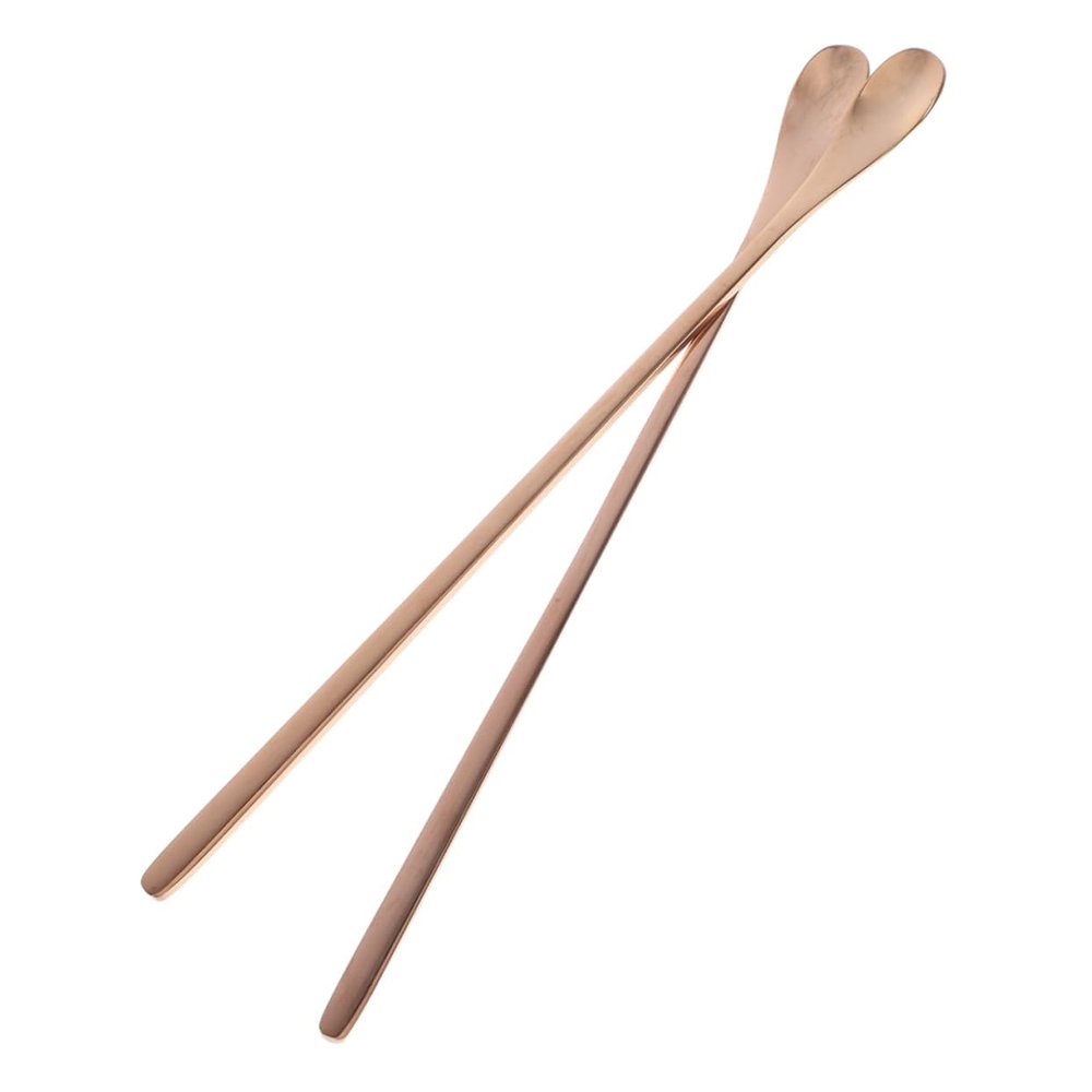 ERINGOGO 2-Piece Reptile Feeding Spoons with Long Stainless Steel Handles