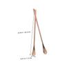 ERINGOGO 2-Piece Reptile Feeding Spoons with Long Stainless Steel Handles view 2