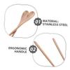 ERINGOGO 2-Piece Reptile Feeding Spoons with Long Stainless Steel Handles view 3