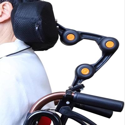 Adjustable Memory Foam Headrest for Manual and Electric Wheelchairs