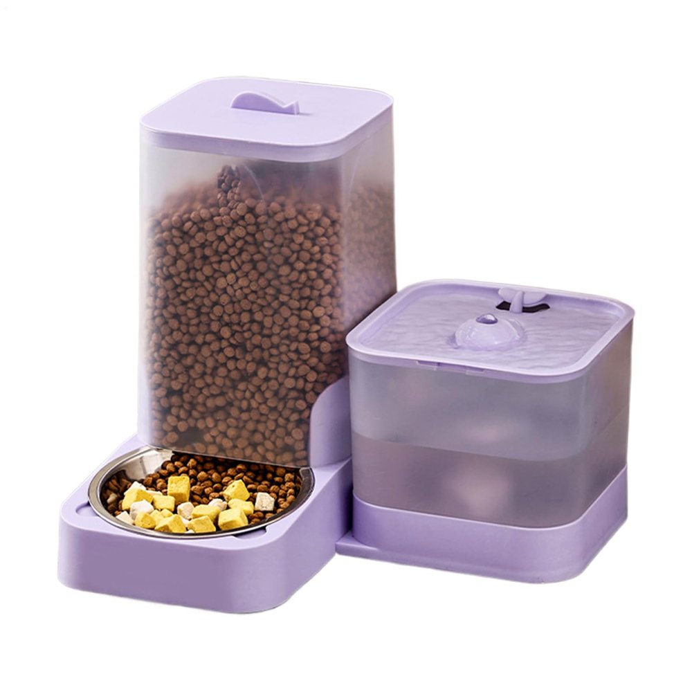 Automatic Cat and Dog Feeder with Water Dispenser