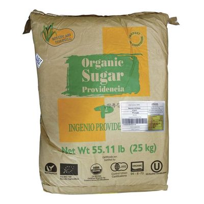 Naturata Fine Loose Raw Cane Sugar, 25 kg