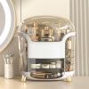 ZAWELIYO Vertical Makeup and Skincare Organizer view 2