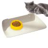 Dog Feeding Mat - Non-Slip Waterproof Mat for Puppies and Cats view 1