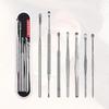 HOODANCOS Multi-Piece Stainless Steel Ear Cleaner Set, Silver view 4