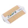 Self-Cleaning Bamboo Hair Comb with Fine Teeth, White, for Daily Care view 1