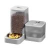 Automatic Cat and Dog Feeder with Large Container, Stainless Steel Bowl and Accessories view 1