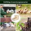 Wooden Dual-Compartment Hay Feeder for Rabbits view 4
