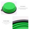 Foldable Silicone Dog Bowl with Carabiner for Dogs and Cats view 3