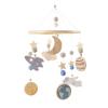 Baby Crib Mobile with 360-Degree Rotating Space-Themed Toys view 1