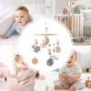 Baby Crib Mobile with 360-Degree Rotating Space-Themed Toys view 4