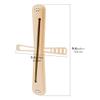 Linkidea Travel Case for Manual Toothbrushes, Beige view 2