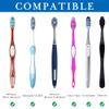 Linkidea Travel Case for Manual Toothbrushes, Beige view 3