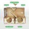YGHBFRSZ Bird Seed Winnower, Wooden Husk Separator with Drawer view 2