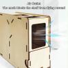 YGHBFRSZ Bird Seed Winnower, Wooden Husk Separator with Drawer view 3
