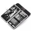 FAJNUZI2024 Manicure and Pedicure Nail Clipper Set, Black view 1