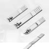 FAJNUZI2024 Manicure and Pedicure Nail Clipper Set, Black view 3