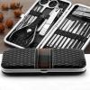 FAJNUZI2024 Manicure and Pedicure Nail Clipper Set, Black view 4