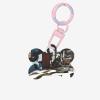 Pet Go ID Tags Camouflage Warehouse Personalized Dog and Cat Tags, Bone-Shaped Acrylic, Light Pink, Small view 1