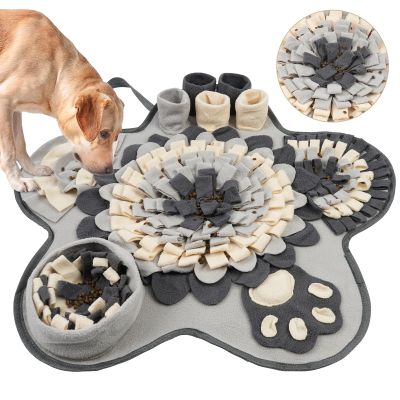 OSDUE Snuffle Mat for Dogs, Interactive Treat-Finding Mat, 55 x 55 cm