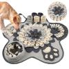 OSDUE Snuffle Mat for Dogs, Interactive Treat-Finding Mat, 55 x 55 cm view 1