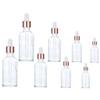 Beaupretty 8-Piece Glass Dropper Bottles, Empty Travel Bottles for Essential Oils and Essences view 1