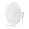 KOMBIUDA 30 White Plastic Pigeon Eggs, Sturdy and Realistic, for Reducing Broodiness and Decoration view 4