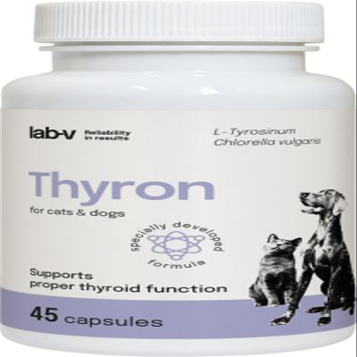 Lab-V Thyron, 45 Capsules for Dogs and Cats