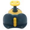 ZUNOXAZ Baby Bath Seat for Boys and Girls, Non-Slip Portable Lightweight Shower Seat with Suction Cups for Bathtub and Shower, Blue view 1