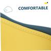 ZUNOXAZ Baby Bath Seat for Boys and Girls, Non-Slip Portable Lightweight Shower Seat with Suction Cups for Bathtub and Shower, Blue view 3