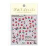 Wonhomke 3D Embossed Cherry Rose Flower Nail Stickers, Spring/Summer Nail Art Decals, 2 Sheets (6173) view 4