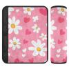 Sweet Daisy Valentine Cartoon Heart 2-Pack Seat Belt Pads view 1