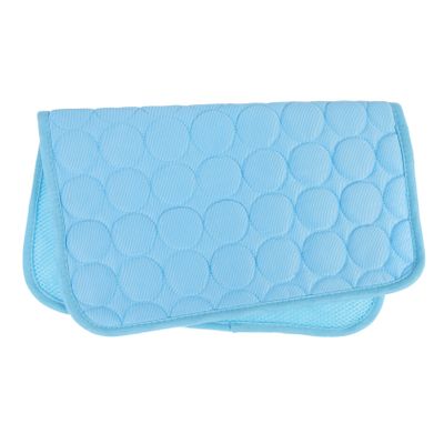 Abaodam Summer Cooling Mat for Pets, Blue, Foldable and Lightweight