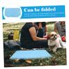 Abaodam Summer Cooling Mat for Pets, Blue, Foldable and Lightweight view 2