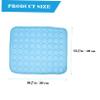 Abaodam Summer Cooling Mat for Pets, Blue, Foldable and Lightweight view 3