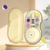 Electric Baby Nail File Manicure Set, 6 Gentle Attachments view 3