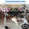 Adjustable Dog Wheelchair for Small to Large Breeds, 4-Wheel Mobility Aid, XXS view 4