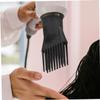Healeved Black Plastic Hair Dryer Attachment, 10-Piece Comb Set for Curling, Easy to Use at Home or in Salons view 2