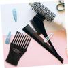 Healeved Black Plastic Hair Dryer Attachment, 10-Piece Comb Set for Curling, Easy to Use at Home or in Salons view 4