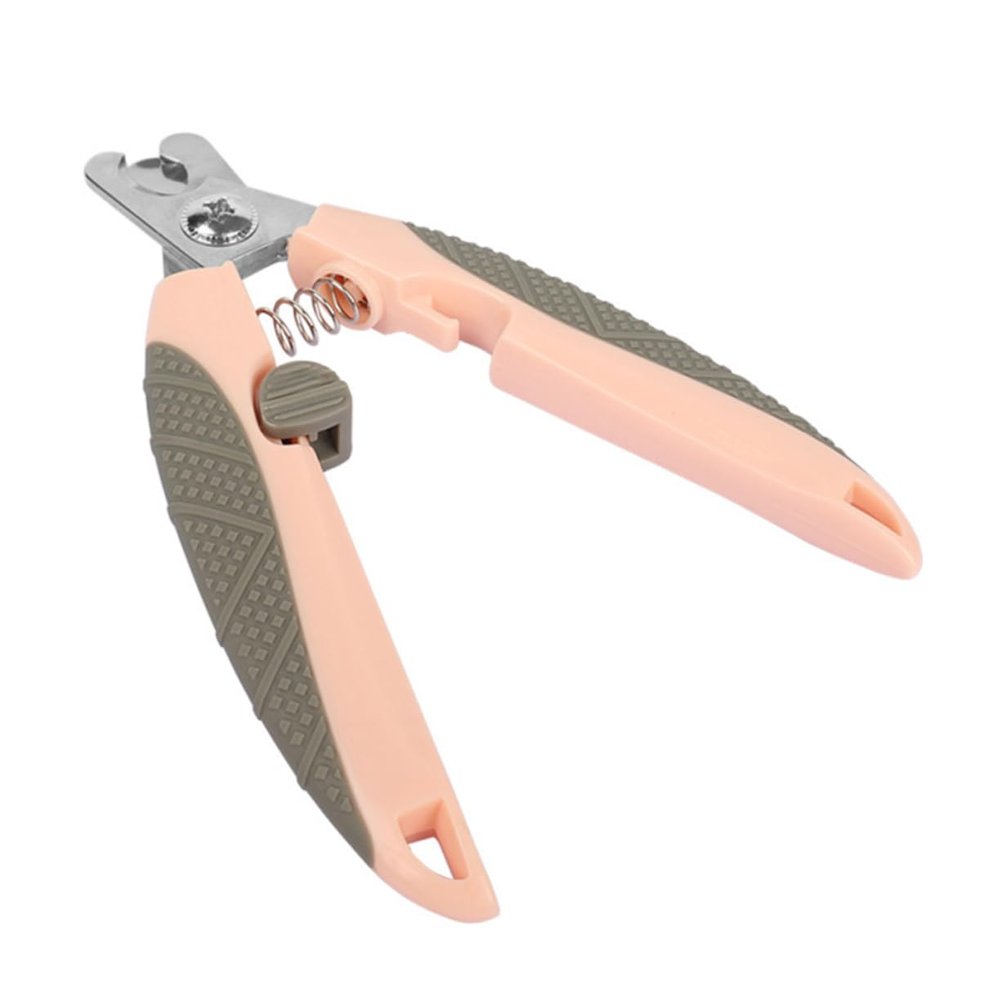 TOYANDONA Pet Nail Clipper for Cats and Dogs - Pink