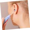 Ear Cleaning Spoons with 12 Silicone Tips, Blue, Reusable view 4