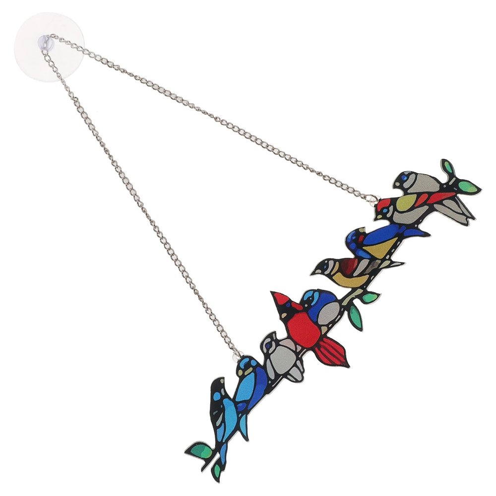 Acrylic Bird Hanger for Window and Garden Decoration