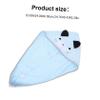 FRCOLOR 3-Piece Hair Towel Wraps with Button for Boys and Girls view 2