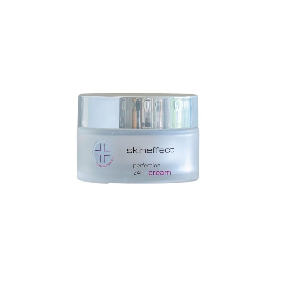 WELLMAXX skineffect perfection 24h Cream, Anti-Aging Face Cream with Light UV Protection, Vegan, 50 ml