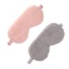 GOOHOCHY 2-Pack Plush Satin Sleep Masks for Women view 1