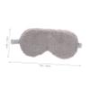 GOOHOCHY 2-Pack Plush Satin Sleep Masks for Women view 2