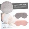 GOOHOCHY 2-Pack Plush Satin Sleep Masks for Women view 4